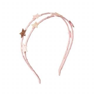 <img class='new_mark_img1' src='https://img.shop-pro.jp/img/new/icons14.gif' style='border:none;display:inline;margin:0px;padding:0px;width:auto;' />RockahulaShimmer Star Double Headband Pink