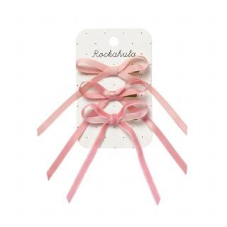 <img class='new_mark_img1' src='https://img.shop-pro.jp/img/new/icons14.gif' style='border:none;display:inline;margin:0px;padding:0px;width:auto;' />RockahulaVery Cutesy Long Bow Clips Pink