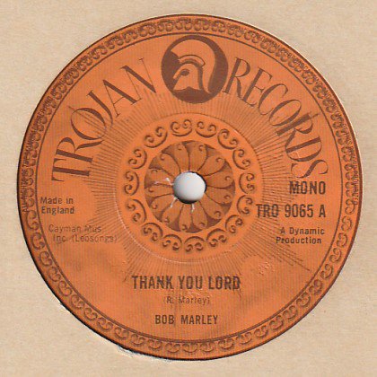 Thank You Lord / Bob Marley & The Wailers - FAR EAST RECORDS