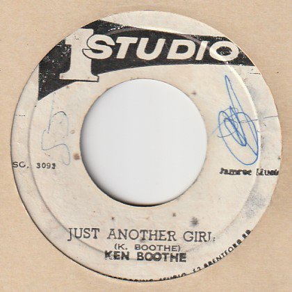 Just Another Girl / Ken Boothe - FAR EAST RECORDS