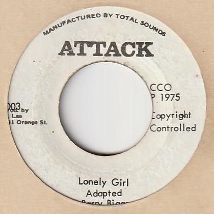 【レアなカバーレゲエ】LONELY GIRL / BARRY BIGGS Lonely Girl / Barry Biggs - FAR EAST RECORDS