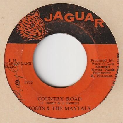 Country Road / Toots & The Maytals - FAR EAST RECORDS