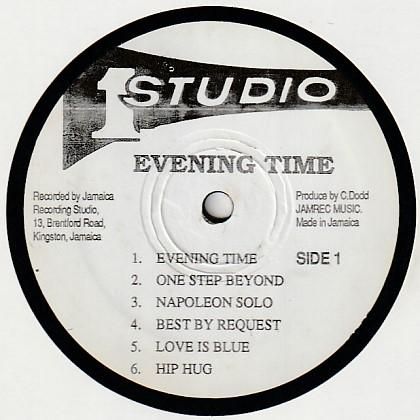 Evening Time / Jackie Mittoo And The Soul Vendors - FAR EAST RECORDS
