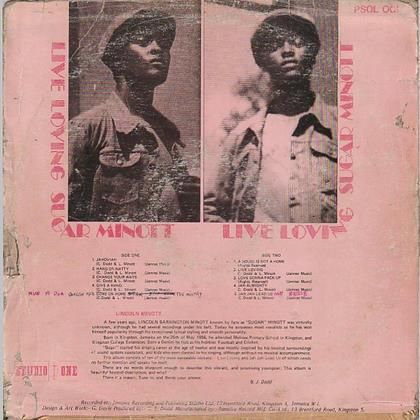 Live Loving / Sugar Minott - FAR EAST RECORDS