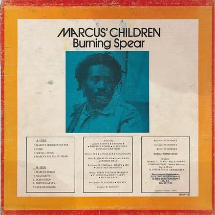 洋楽 MARCUS' CHILDREN / BURNING SPEAR Burning Spear – Marcus' Children – Vinyl (LP, Album, Repress