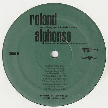 Roland Alphonso / Lee Harvey Jnr ska スカ Something Special Ska Hot Shots / Roland Alphonso - FAR EAST