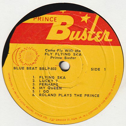 Fly Flying Ska / Prince Buster & Va - FAR EAST RECORDS