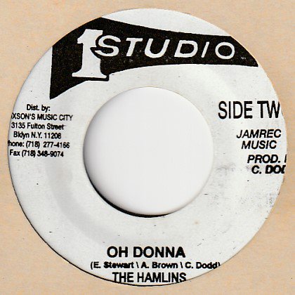 Oh Donna / The Soul Venders - FAR EAST RECORDS