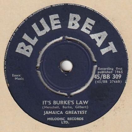 It's Burke's Law / Jamaican Greatest (Prince Buster) - FAR