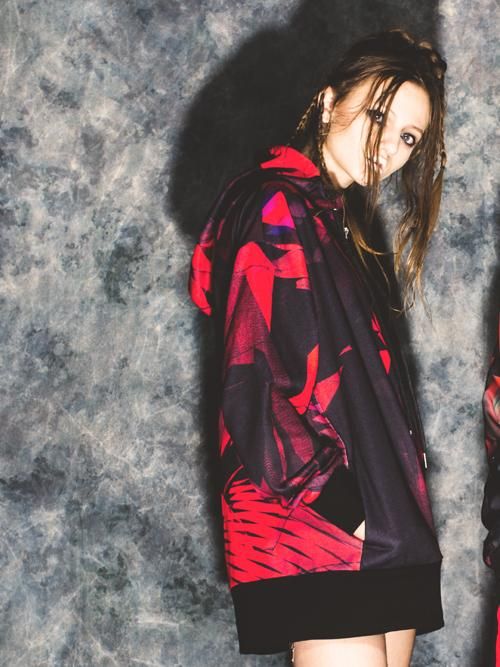 2017AUTUMN ×PARADOX GRAPHIC ZIP PARKA 【DISTORTION 2017AUTUMN ×PARADOX GRAPHIC ZIP PARKA 【DISTORTION