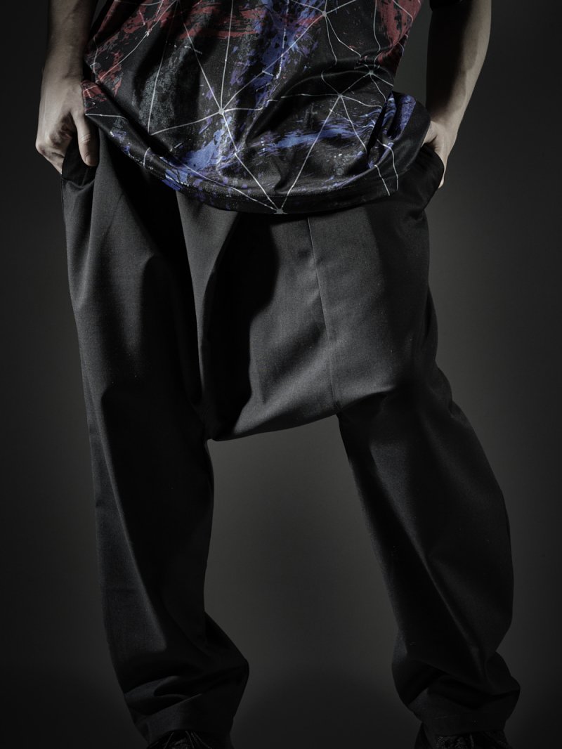 2018SPRING PARADOX SARROUEL PANTSBLACK