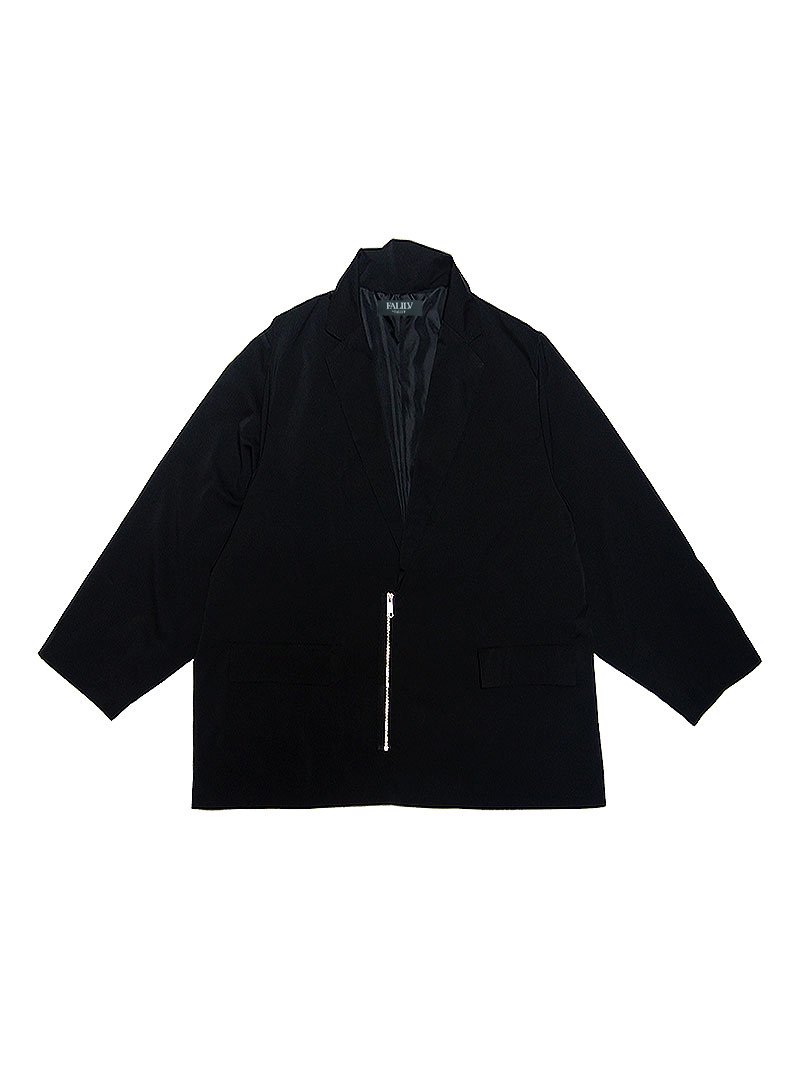 <img class='new_mark_img1' src='https://img.shop-pro.jp/img/new/icons23.gif' style='border:none;display:inline;margin:0px;padding:0px;width:auto;' />2021 SPRING RELAX ZIP JACKET (BLACK)