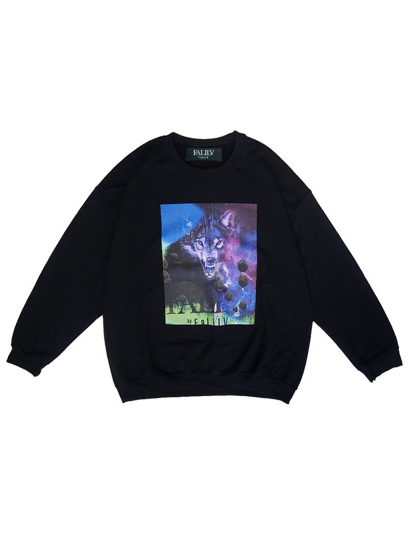 <img class='new_mark_img1' src='https://img.shop-pro.jp/img/new/icons23.gif' style='border:none;display:inline;margin:0px;padding:0px;width:auto;' />2021 SPRING WOLF SWEAT (BLACK) 