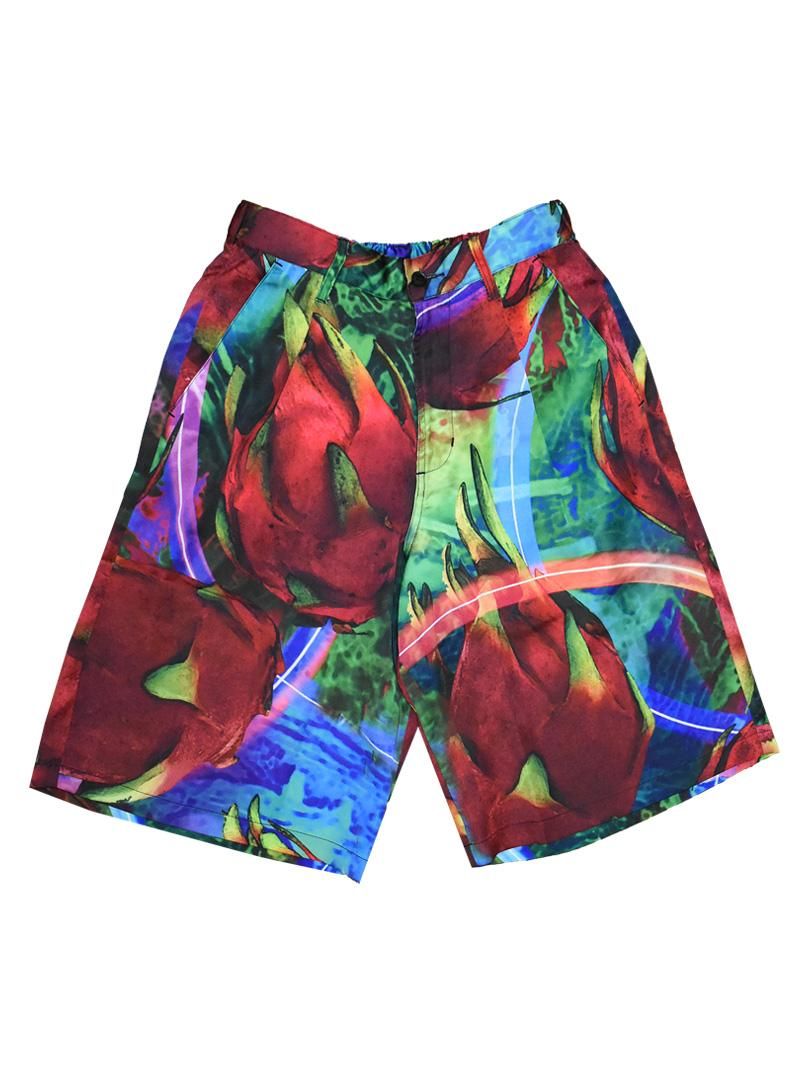 2021 SUMMER RELAXED HALF PANTS (DRAGONFRUIT)