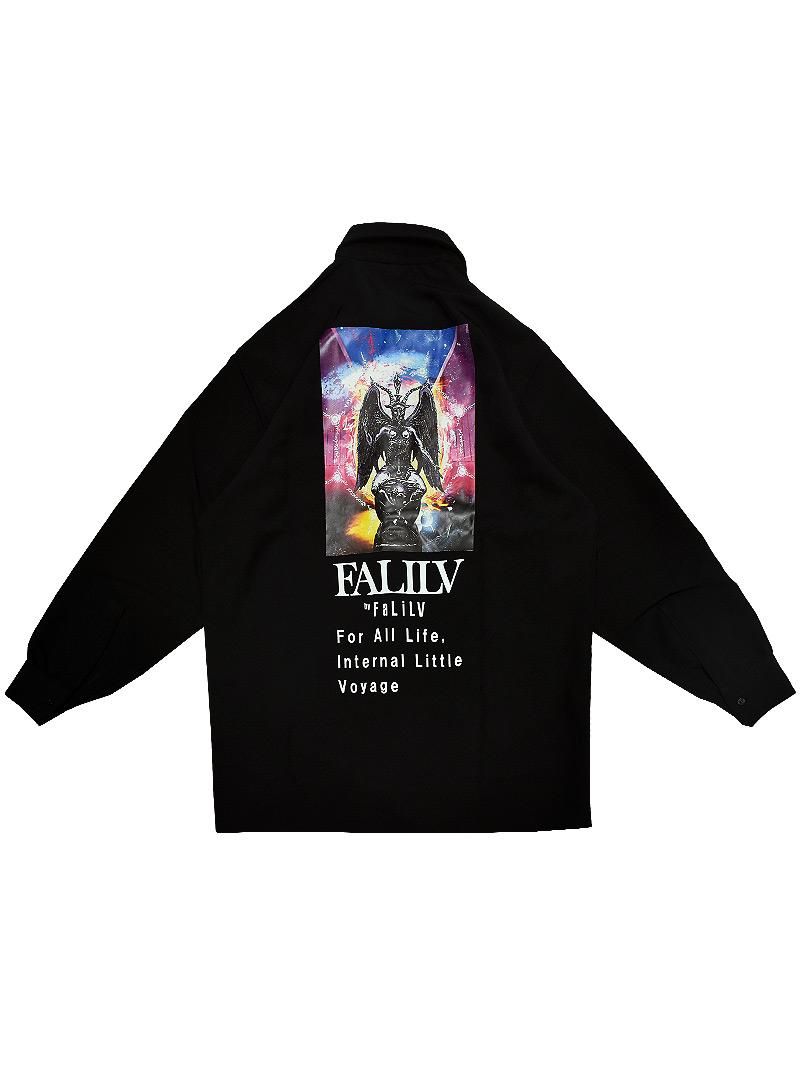 2021 AUTUMN GRAPHIC LONGSHIRTS (DEVIL) - FALILV by FaLiLV ONLINE STORE