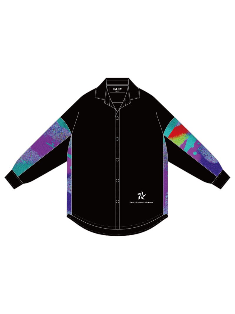 2021 WINTER RELAXED SWITCH SHIRTS (SCRIBBING)