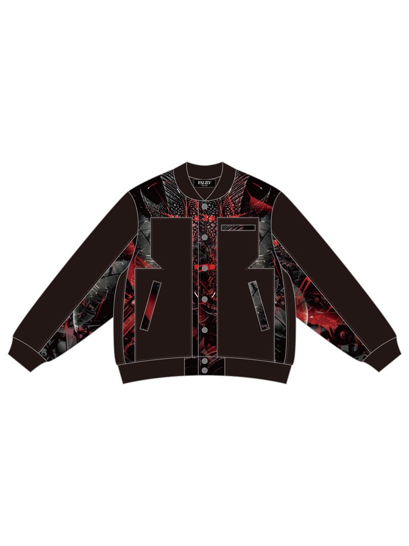 2021 WINTER RELAXED SWITCH BLOUSON (RED MACHINA)