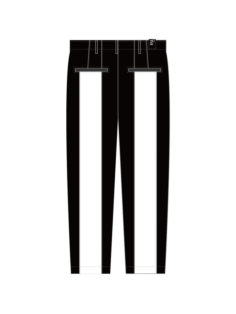 2021 WINTER TAPERED SWITCH PANTS (BLACK WHITE)