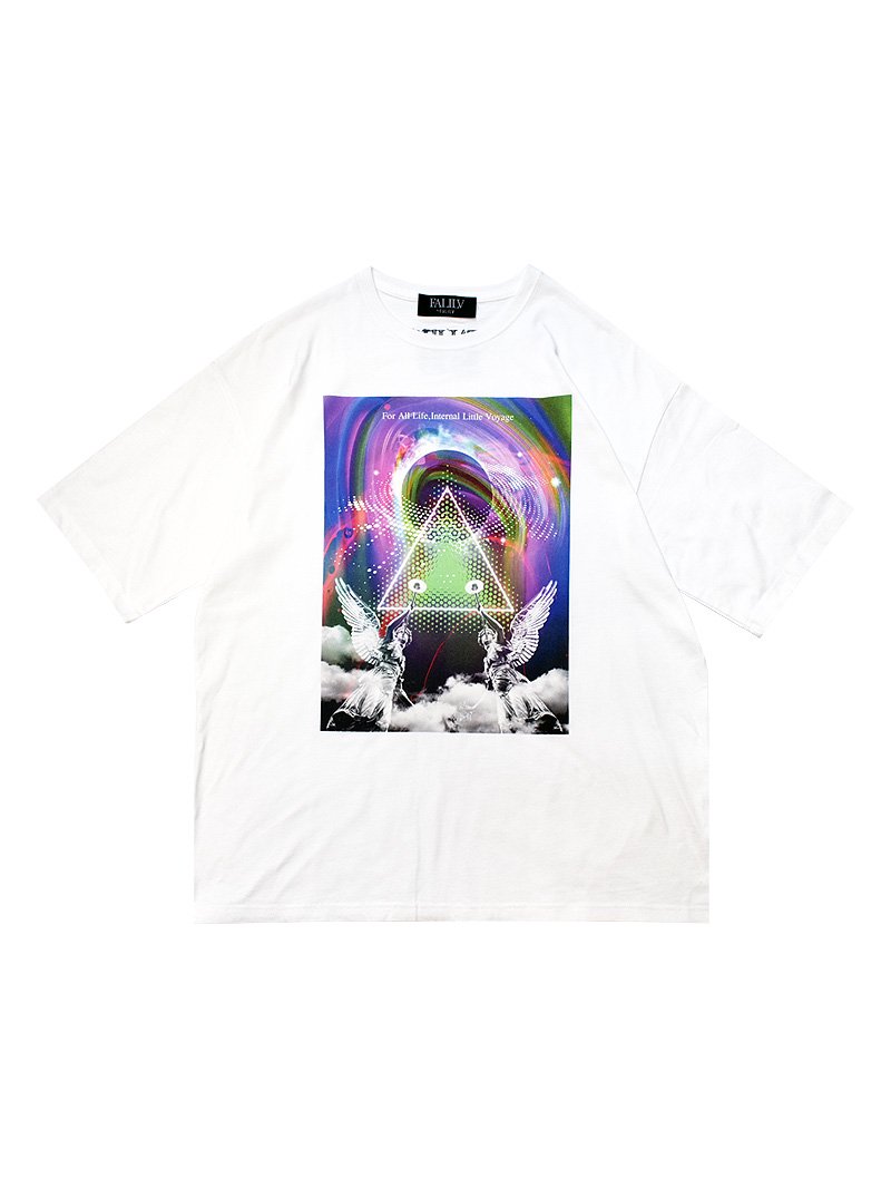 RELAXED GRAPHIC TEE (FANFARE-WHT)