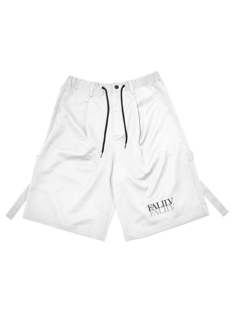 2022 SPRING BONDAGE RELAXED HALF PANTS (WHITE) - FALILV by