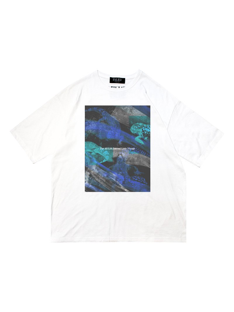 2022 SPRING RELAXED GRAPHIC TEE (B-GEKKO-WHT)