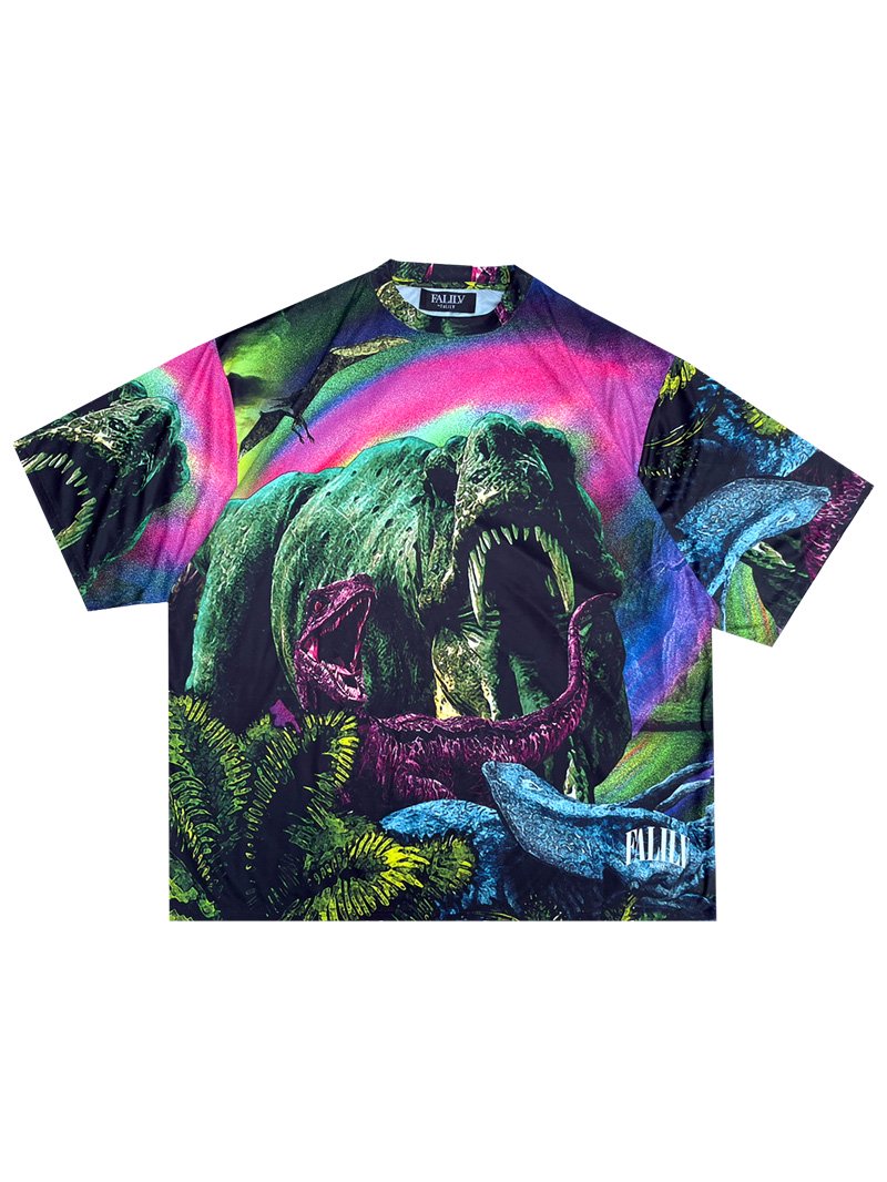 2022 SUMMER RELAXED FULL GRAPHIC TEE (JURASSIC)