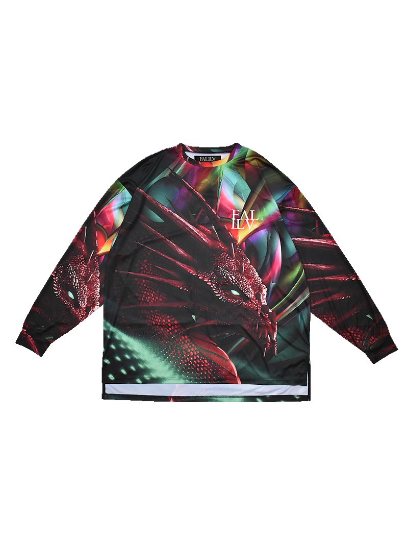 2022 WINTER RELAXED FULL GRAPHIC LS TEE (DRAGON)