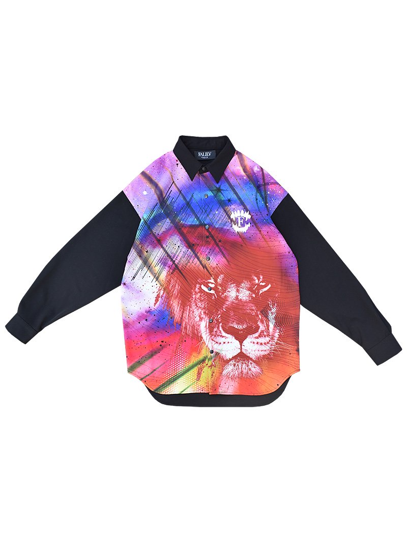 2023 SPRING SOLID RELAXED GRAPHIC SHIRTS (COSMO LION)