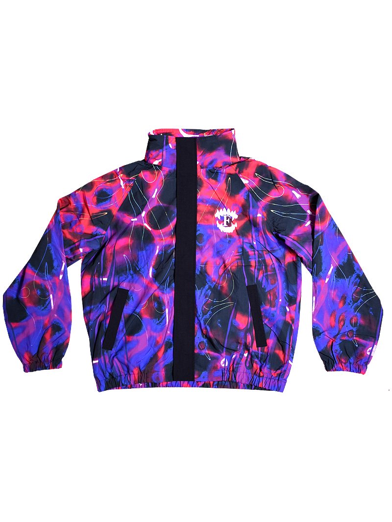2023 SPRING FULLGRAPHIC HOODED BLOUSON (GLITCH TRIVAL)