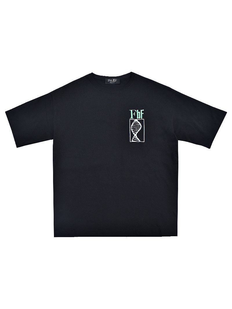 2023 SUMMER DNA EMBROIDERY RELAXED TEE (BLACK)