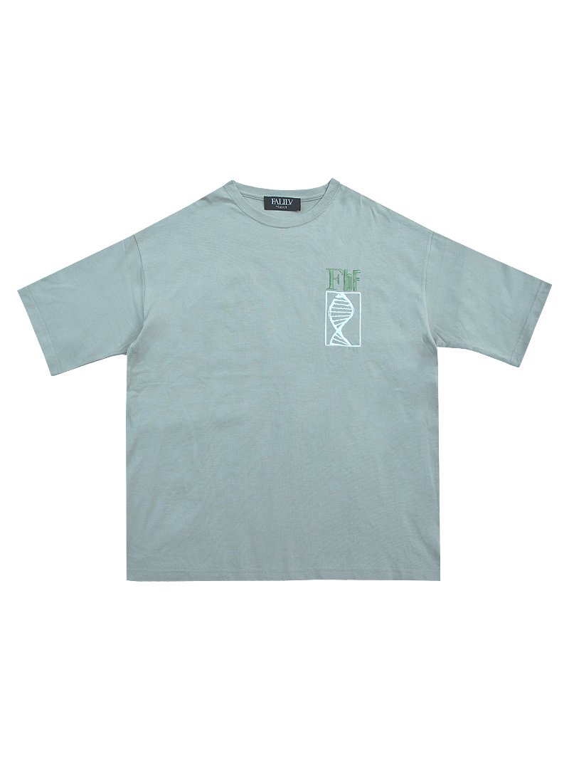 2023 SUMMER DNA EMBROIDERY RELAXED TEE (MINT)