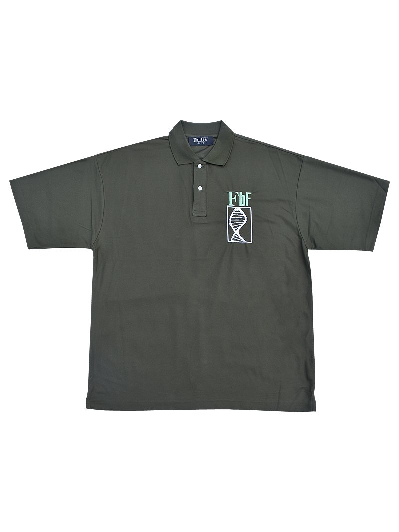 2023 SUMMER DNA EMBROIDERY RELAXED POLO-SHIRTS (KHAKI)