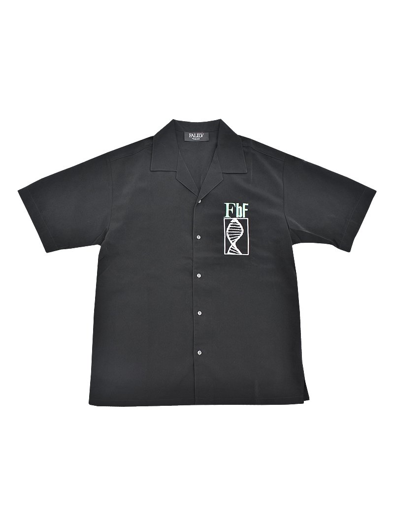 2023 SUMMER DNA EMBROIDERY RELAXED SHIRTS (BLACK)