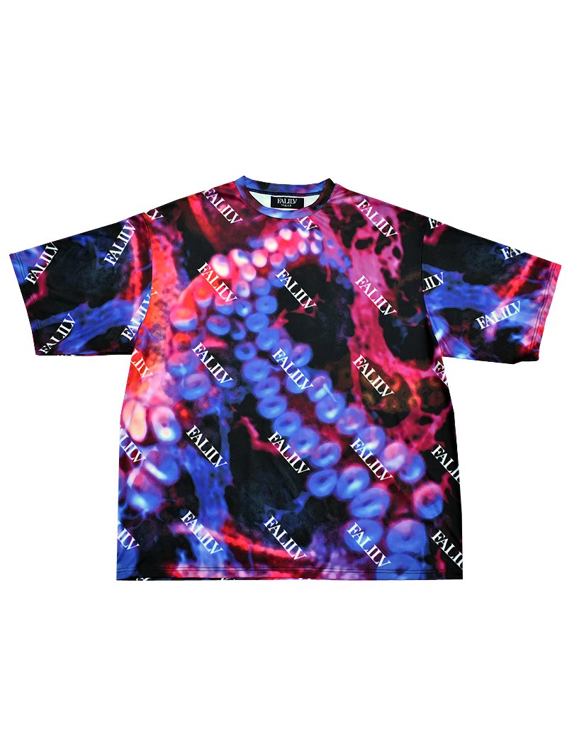 2023 SUMMER FULL GRAPHIC RELAXED TEE (DEVIL FISH)