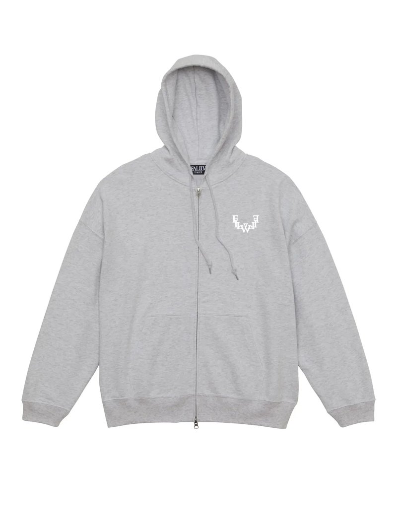 2023 AUTUMN PARROT RELAXED ZIP HOODIE (GRY)