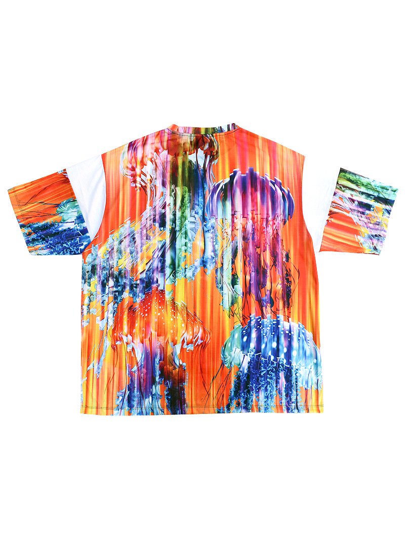 2024 SUMMER FULL GRAPHIC SWITCH RELAXED TEE (JELLYFISH) - FALILV by FaLiLV  ONLINE STORE