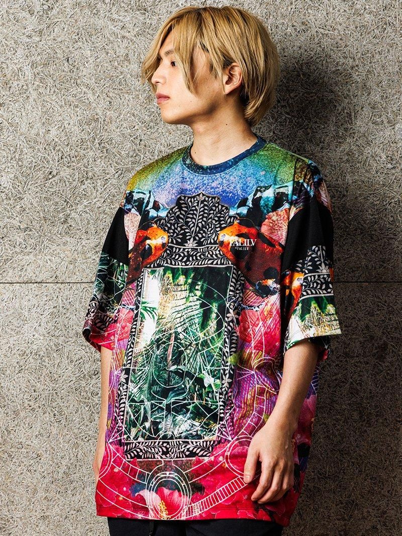 2024 SUMMER FULL GRAPHIC SWITCH RELAXED TEE (POISON)