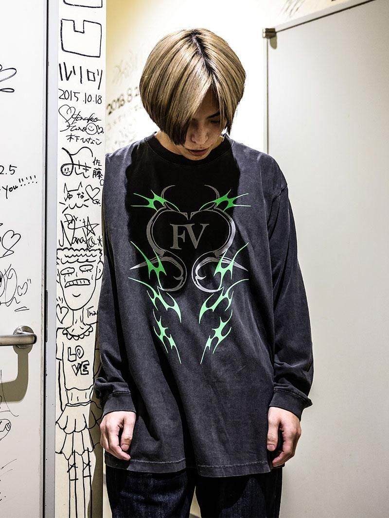 2025 WINTER Vol.2 VINTAGE LOGO PRINT L/S TEE (VINTAGE BLACK)