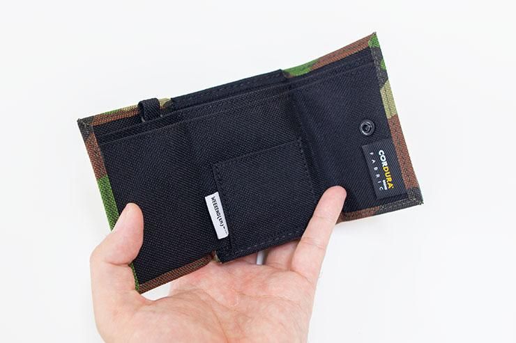 Cordura YKKジッパーミニウォレット 折り財布 コーデュラバリ Cordura YKKジッパーミニウォレット 折り財布 コーデュラバリ