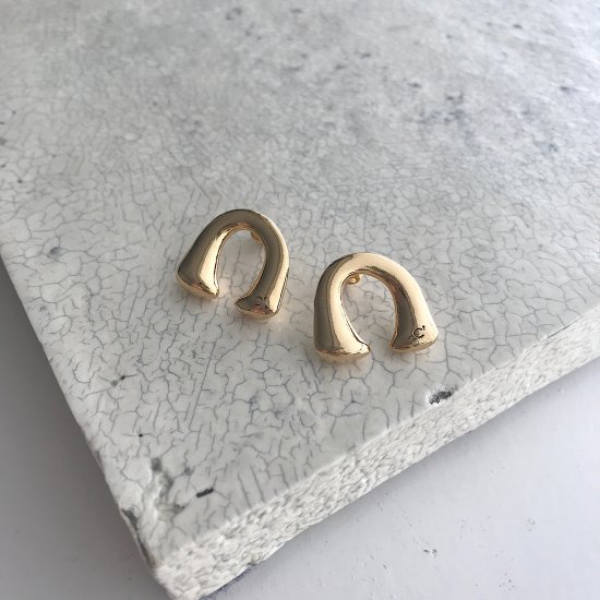 bonheur pierce / earring † gold - CHIEKO+