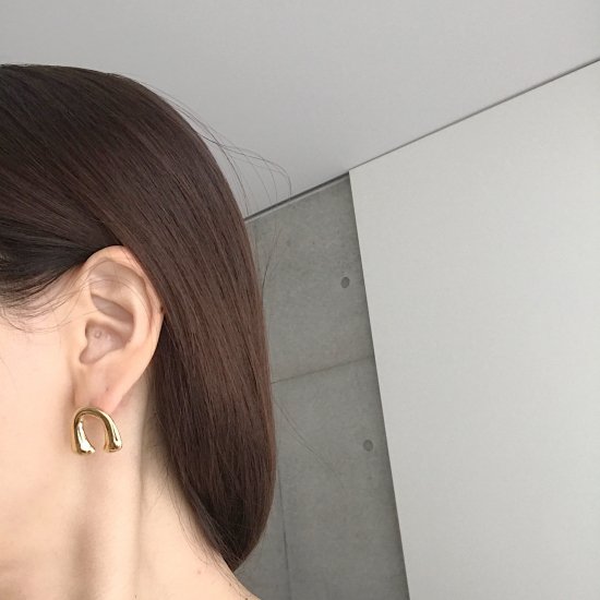 bonheur pierce / earring † gold - CHIEKO+