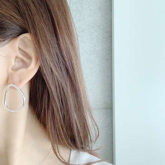 combination pierce/earring † silver〈pierce完売〉 - CHIEKO+
