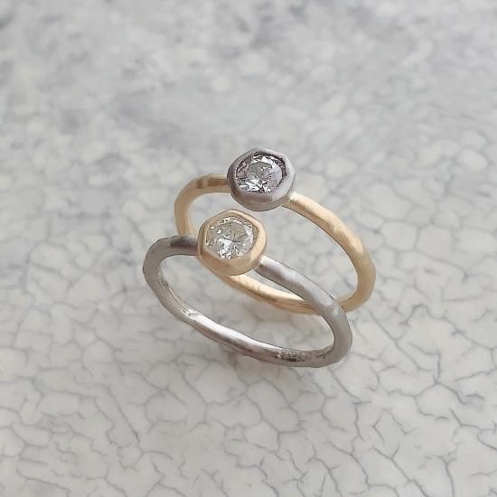 CHIEKO+ PTarm classy combination ring-