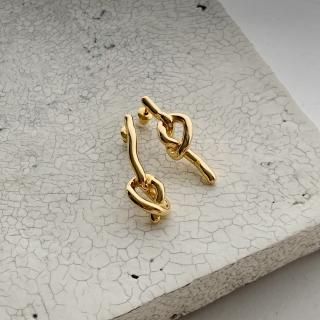 knot pierce/earring  gold