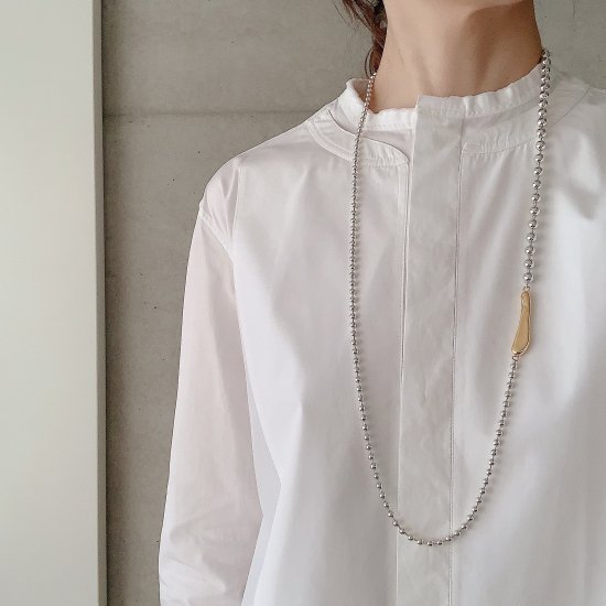 small ball necklace † silver - CHIEKO+