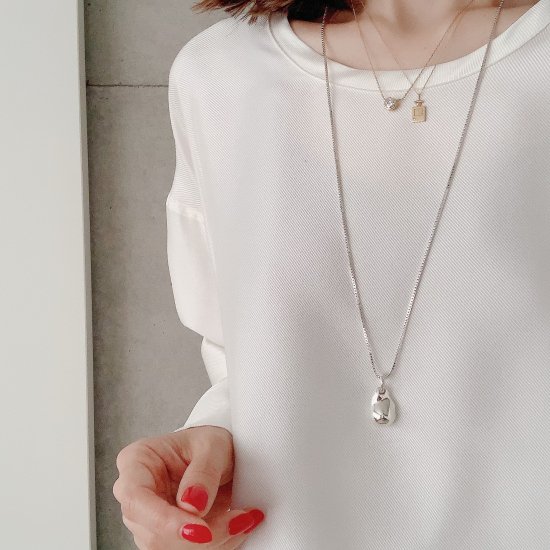 baroque necklace † silver - CHIEKO+