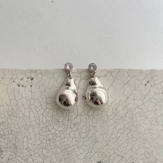 baroque pierce/earring † silver