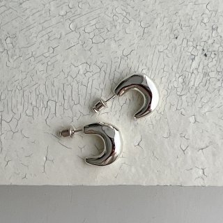 LUNA2 pierce/earring  † silver