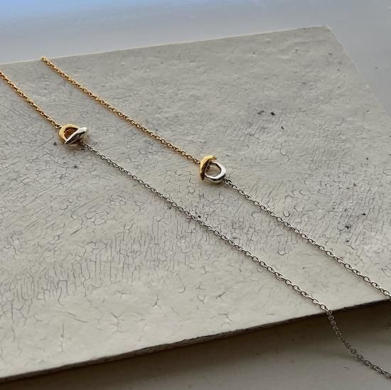 LUNA double necklace - CHIEKO+