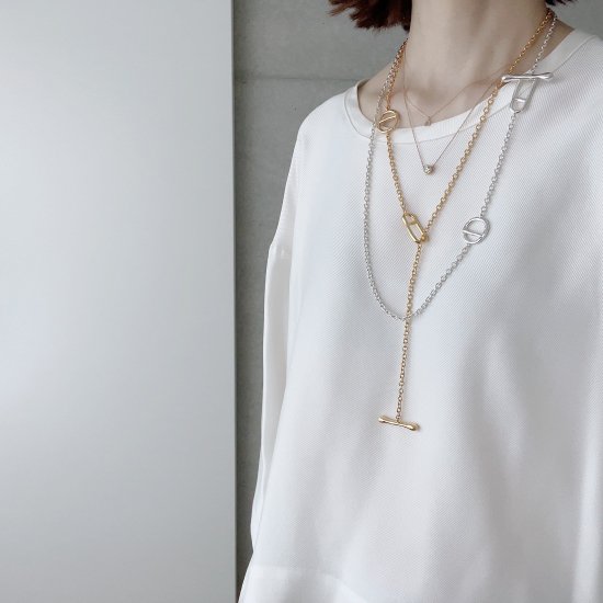 CHIEKO+  grace necklace/silver 未使用